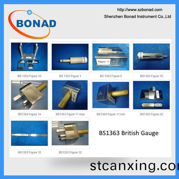 BS1363-1 British Standards Plug and socket Gauges